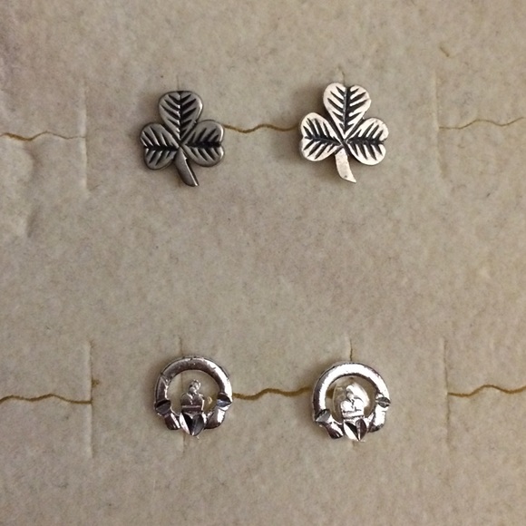 Jewelry - 🍀 Sterling Silver Irish Earring Set